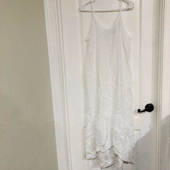 Terzo Millennio Women's Dress V-Neck Sleeveless White‎ Size Medium NWT - Picture 3 of 9